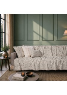 Ριχτάρι Pearland 01 Ivory - Τριθέσιο 180x300cm TEORAN