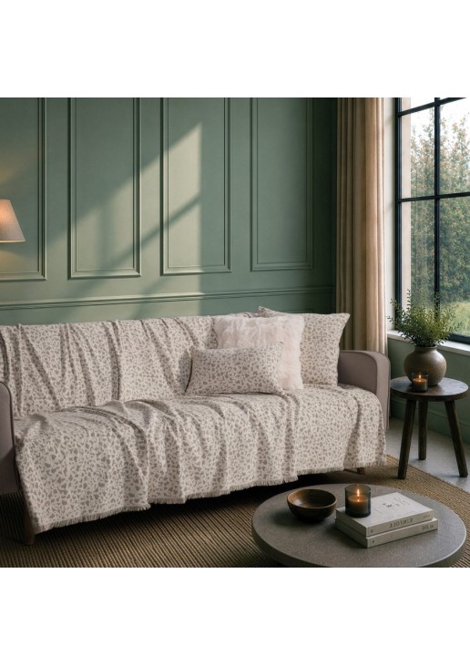 Ριχτάρι Pearland 01 Ivory - Μονοθέσιο 180x150cm TEORAN