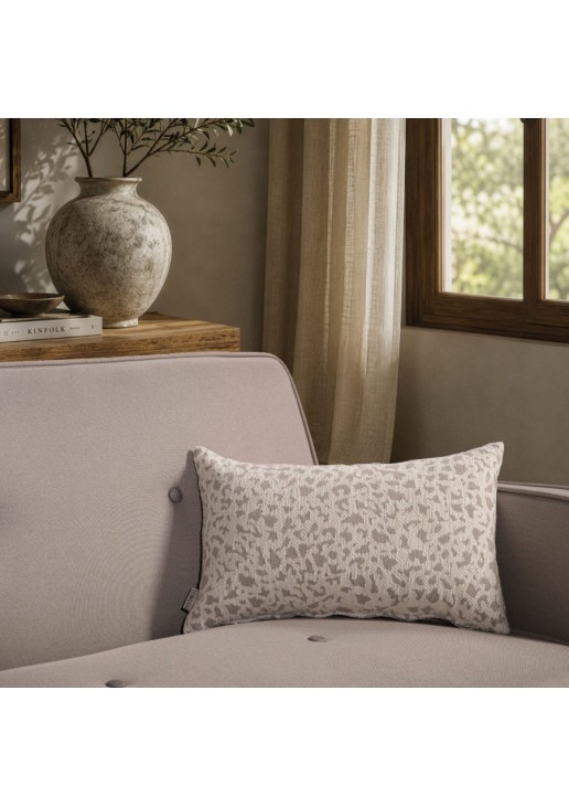 Μαξιλαροθήκη Pearland 01 Ivory - 50x50cm με γέμιση TEORAN