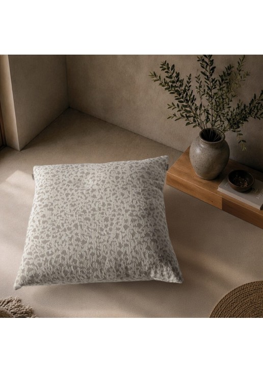Μαξιλαροθήκη Pearland 01 Ivory - 50x50cm TEORAN