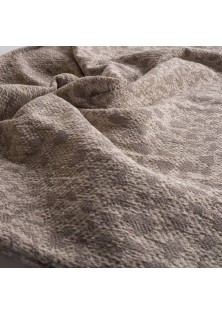 Μαξιλαροθήκη Pearland 03 Natural Taupe - 65x65cm δαπέδου με γέμιση TEORAN