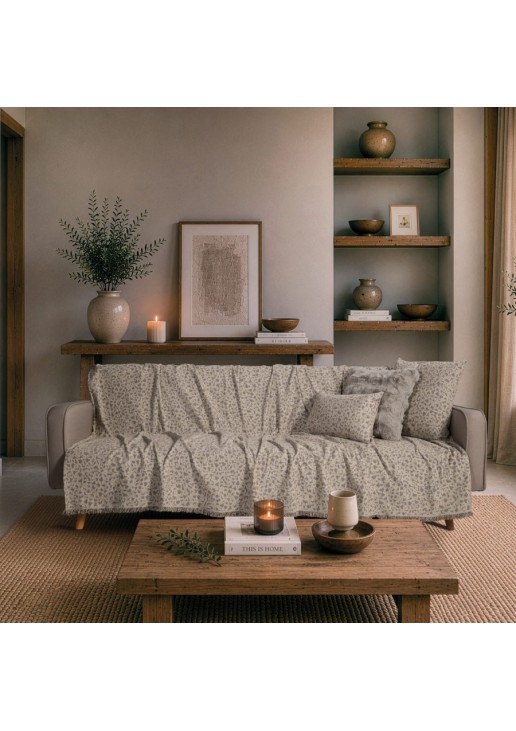 Ριχτάρι Pearland 07 Elephant - Μονοθέσιο 180x150cm TEORAN