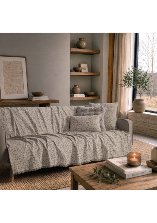 Ριχτάρι Pearland 07 Elephant - Διθέσιο 180x250cm TEORAN