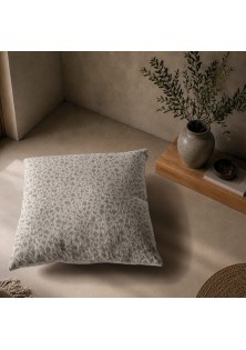 Μαξιλαροθήκη Pearland 07 Elephant - 65x65cm δαπέδου με γέμιση TEORAN