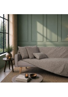 Ριχτάρι Pearland 15 Sage Taupe - Μονοθέσιο 180x150cm TEORAN