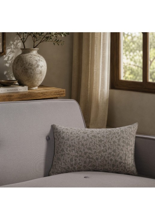 Μαξιλαροθήκη Pearland 15 Sage Taupe - 30x50cm με γέμιση TEORAN