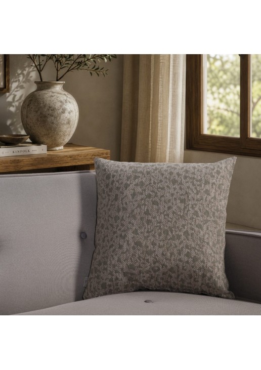Μαξιλαροθήκη Pearland 15 Sage Taupe - 50x50cm με γέμιση TEORAN