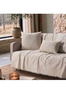 Ριχτάρι Richmond 01 Ivory - Τετραθέσιο 180x350cm TEORAN