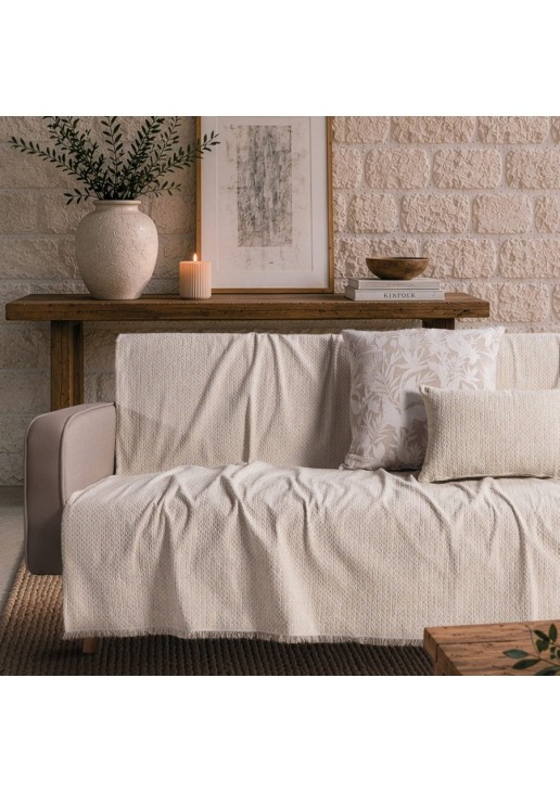Ριχτάρι Richmond 01 Ivory - Διθέσιο 180x250cm TEORAN