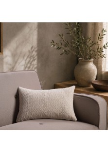 Μαξιλαροθήκη Richmond 01 Ivory - 50x50cm TEORAN