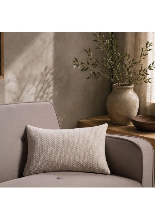 Μαξιλαροθήκη Richmond 01 Ivory - 65x65cm δαπέδου TEORAN