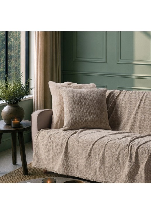 Ριχτάρι Richmond 02 Beige - Τετραθέσιο 180x350cm TEORAN