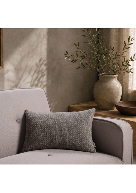 Μαξιλαροθήκη Richmond 03 Dusty Brown - 50x50cm με γέμιση TEORAN