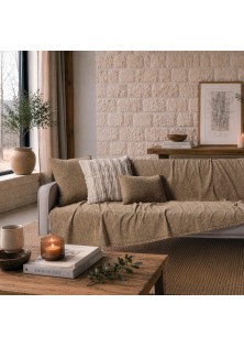 Ριχτάρι Richmond 08 Golden Sand - Τετραθέσιο 180x350cm TEORAN