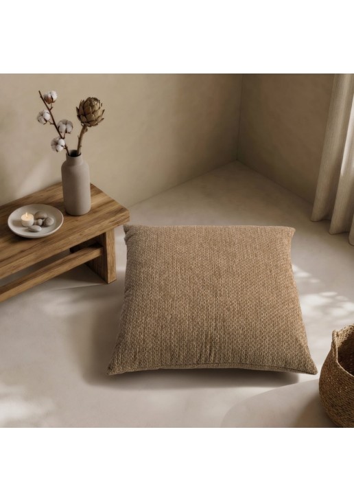 Μαξιλαροθήκη Richmond 08 Golden Sand - 65x65cm δαπέδου με γέμιση TEORAN