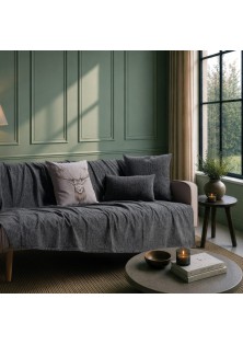 Ριχτάρι Richmond 11 Coral Grey - Τριθέσιο 180x300cm TEORAN