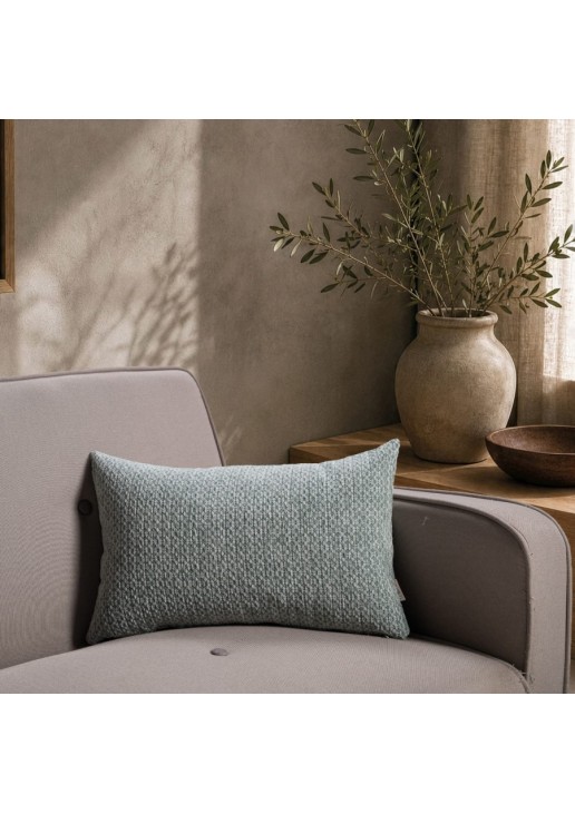 Μαξιλαροθήκη Richmond 13 Mint - 30x50cm με γέμιση TEORAN