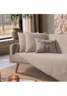 Ριχτάρι Utah 01 Beige - Διθέσιο 180x250cm TEORAN