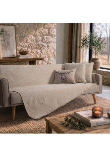 Ριχτάρι Utah 01 Beige - Τετραθέσιο 180x350cm TEORAN