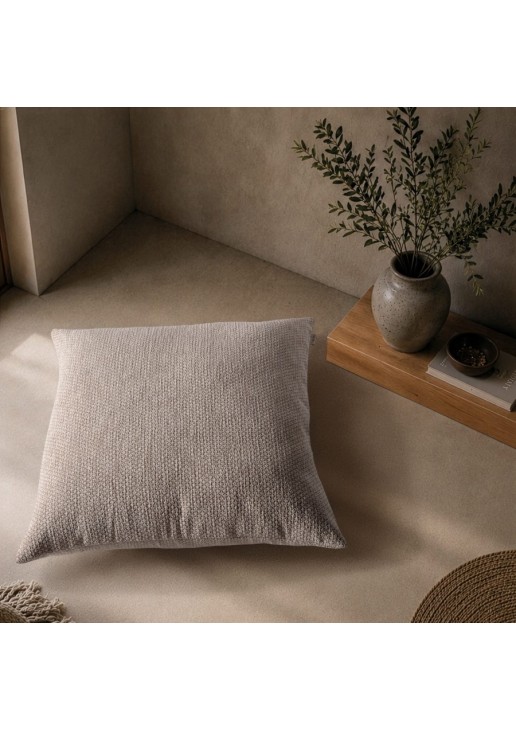 Μαξιλαροθήκη Utah 01 Beige - 65x65cm δαπέδου TEORAN