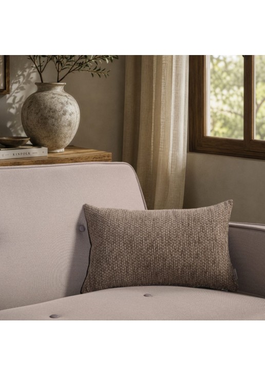 Μαξιλαροθήκη Utah 03 Warm Brown - 65x65cm δαπέδου με γέμιση TEORAN
