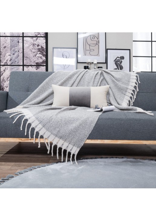 Ριχτάρι-Κουβέρτα Καναπέ Mohair 11 - 130 x 150cm TEORAN