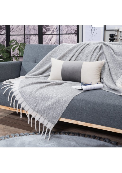 Ριχτάρι-Κουβέρτα Καναπέ Mohair 11 - 130 x 150cm TEORAN