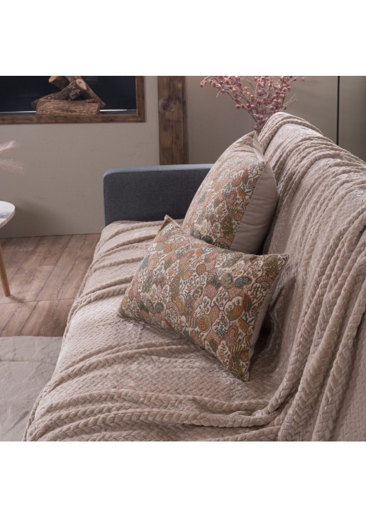 Ριχτάρι Σετ 2 τεμαχίων Flexy 02 - Σετ 2 τεμαχίων 160 x 220cm & 160 x 270cm TEORAN