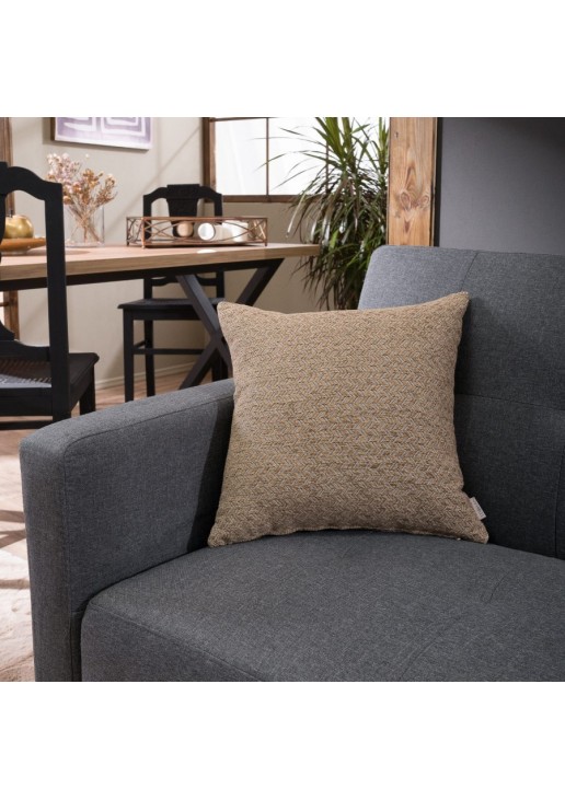 Μαξιλαροθήκη Kingston 02 - 65x65cm δαπέδου με γέμιση TEORAN