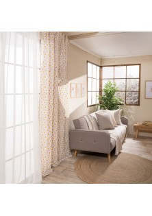 Κουρτίνα (Έτοιμη Ραμμένη) Floreta 11 - 140x275cm TEORAN