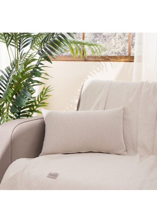 Μαξιλαροθήκη Bari 02 - 50x50cm με γέμιση TEORAN