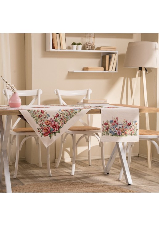 Καρέ & Τραβέρσα Toreno Σετ 2 τεμαχίων - 100x100cm & 40x100cm TEORAN