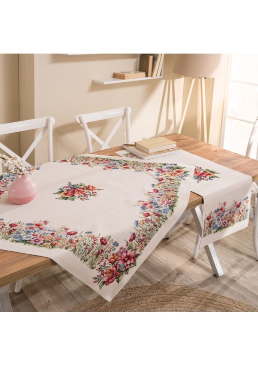 Καρέ & Τραβέρσα Toreno Σετ 2 τεμαχίων - 100x100cm & 40x100cm TEORAN