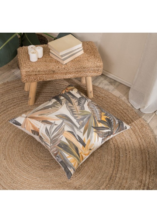 Μαξιλαροθήκη Orba - 65x65cm δαπέδου με γέμιση TEORAN