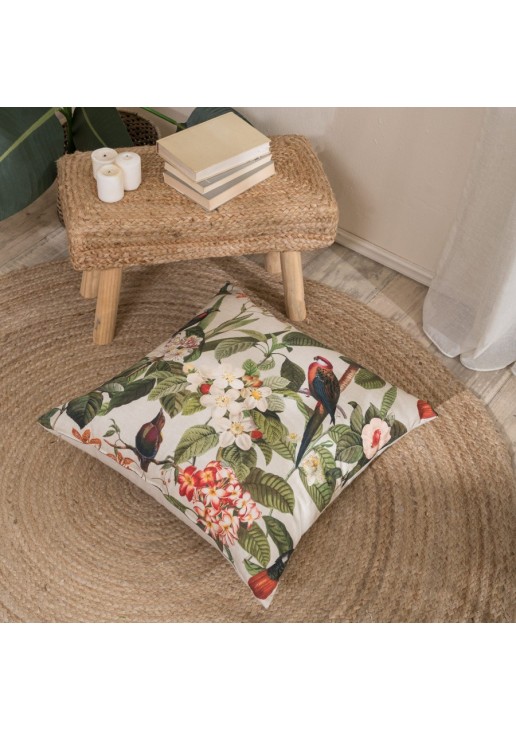 Μαξιλαροθήκη Nivar - 65x65cm δαπέδου με γέμιση TEORAN