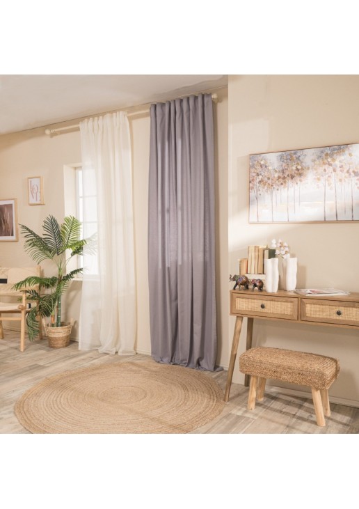 Κουρτίνα (Έτοιμη Ραμμένη) Alora 04 - 140x260cm TEORAN