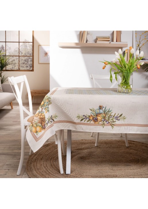 Τραπεζομάντηλο Mediterraneo - 140x180cm TEORAN