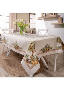 Τραπεζομάντηλο Mediterraneo - 140x140cm TEORAN