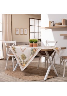 Τραπεζομάντηλο Mediterraneo - 140x140cm TEORAN