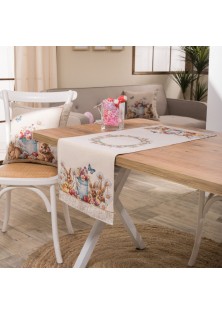 Καρέ & Τραβέρσα Ruby Σετ 2 τεμαχίων - 100x100cm & 40x100cm TEORAN