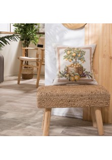 Μαξιλαροθήκη Mediterraneo - 45x45cm με γέμιση TEORAN