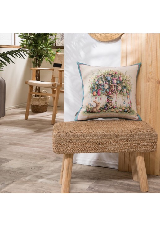 Μαξιλαροθήκη Lola - 45x45cm με γέμιση TEORAN