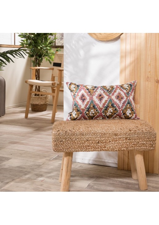 Μαξιλαροθήκη Anso 06 - 65x65cm δαπέδου με γέμιση TEORAN