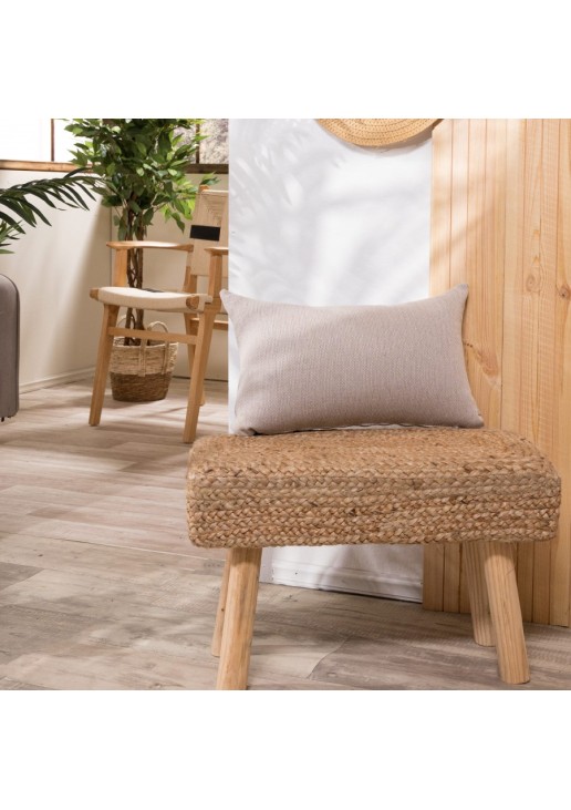 Μαξιλαροθήκη Bari 03 - 65x65cm δαπέδου με γέμιση TEORAN