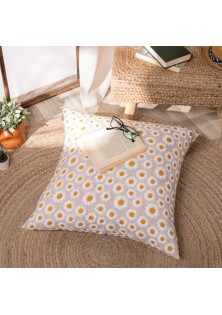 Μαξιλαροθήκη Floreta 01 - 50x50cm με γέμιση TEORAN