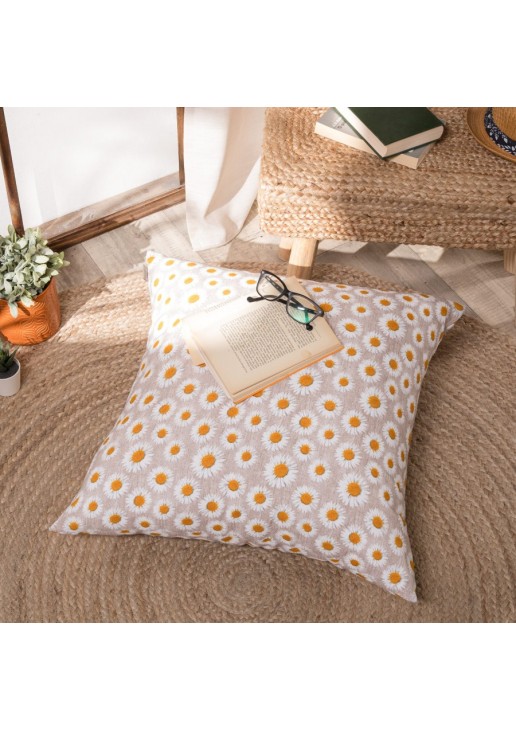 Μαξιλαροθήκη Floreta 01 - 65x65cm δαπέδου TEORAN
