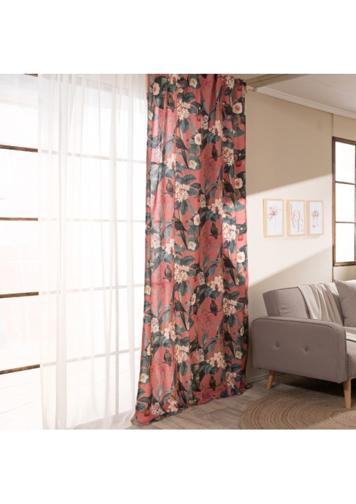 Κουρτίνα (Έτοιμη Ραμμένη) Puebla - 140x260cm TEORAN