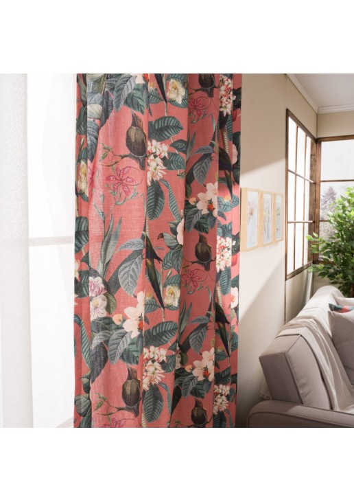 Κουρτίνα (Έτοιμη Ραμμένη) Puebla - 140x260cm TEORAN