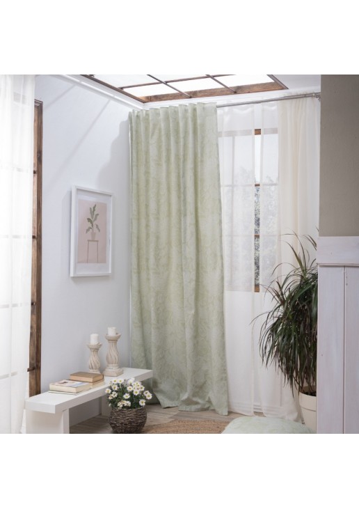 Κουρτίνα (Έτοιμη Ραμμένη) Oviedo 08 - 140x275cm TEORAN