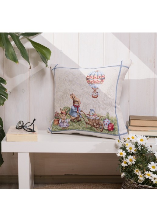 Μαξιλαροθήκη Pascal - 45x45cm με γέμιση TEORAN